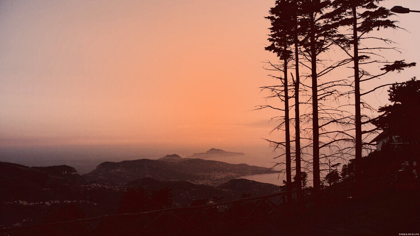 Вид на море обои