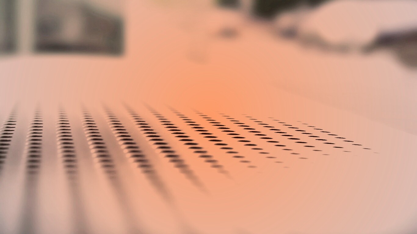 Макро фото дырчатой поверхности обои