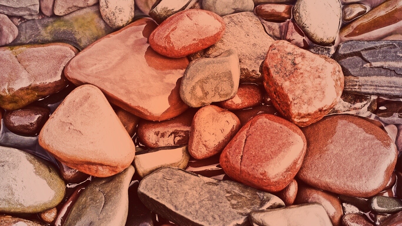 Морские камешки обои