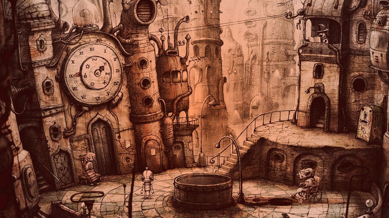 Машинариум обои