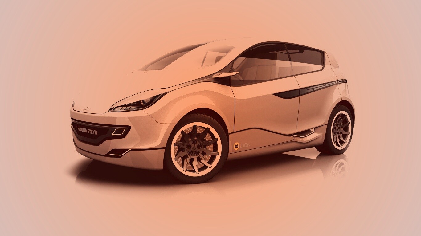 Концепт хэтчбека обои