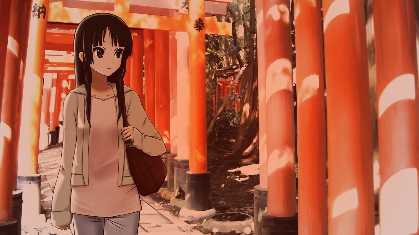 Акияма Мио обои