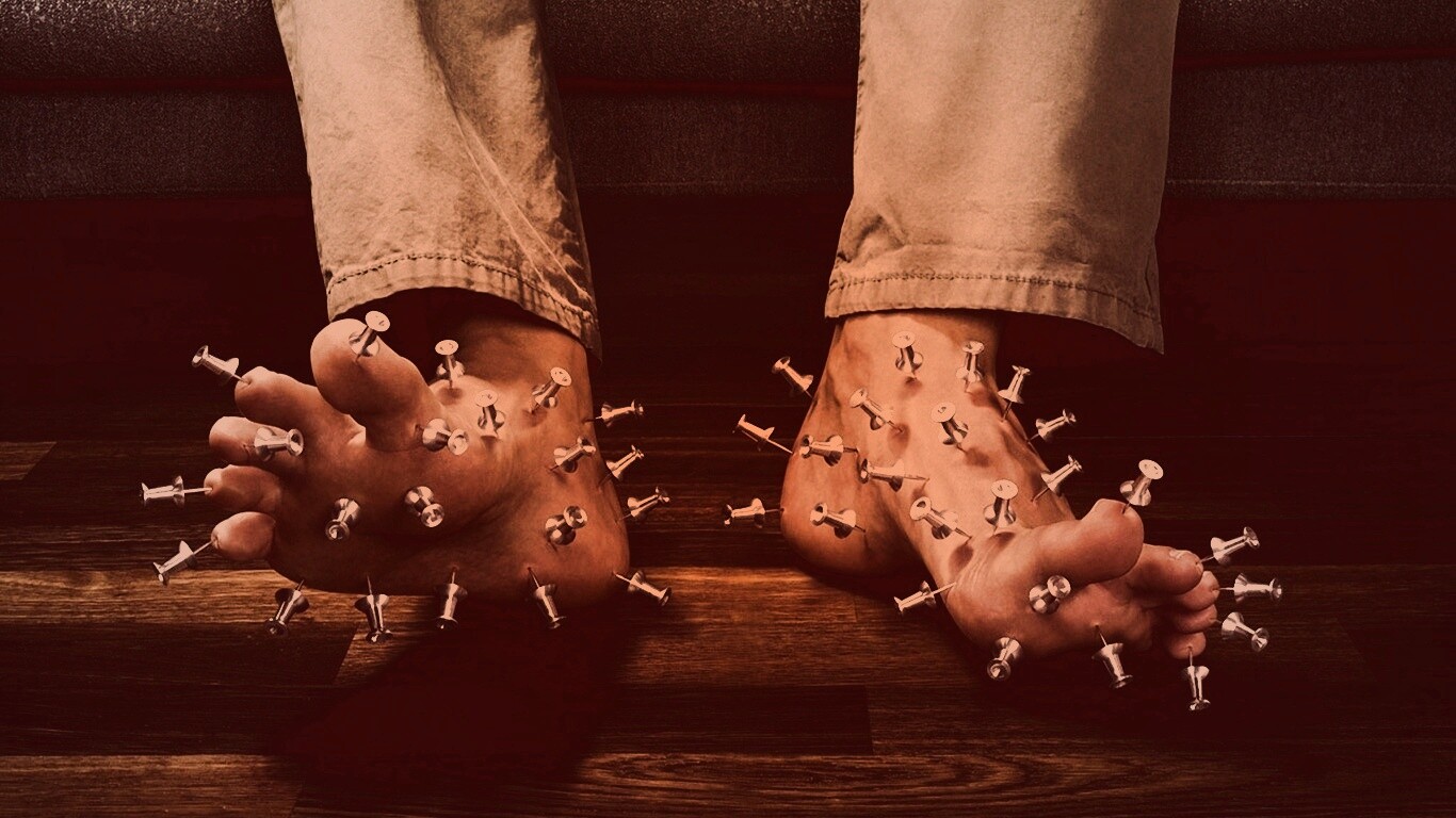 Акупунктура кнопками обои