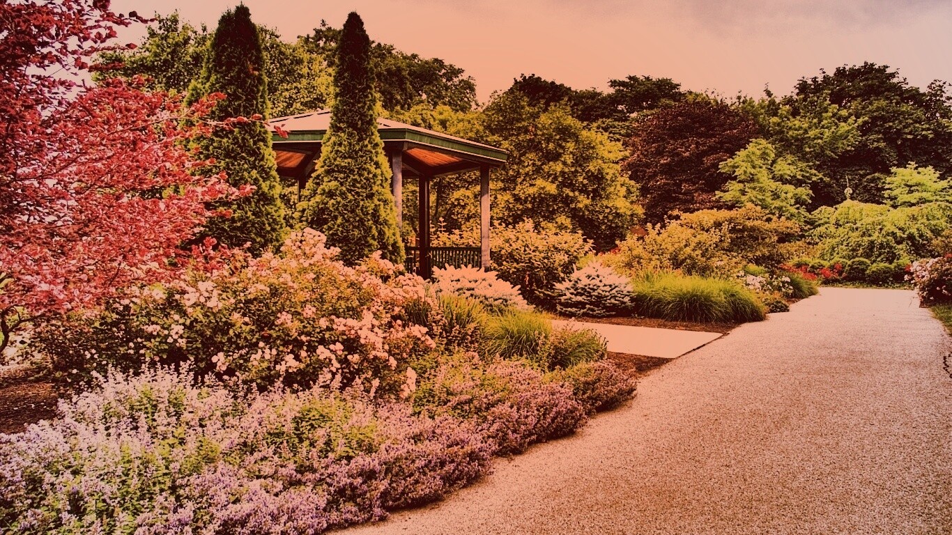 Ландшафтный дизайн обои