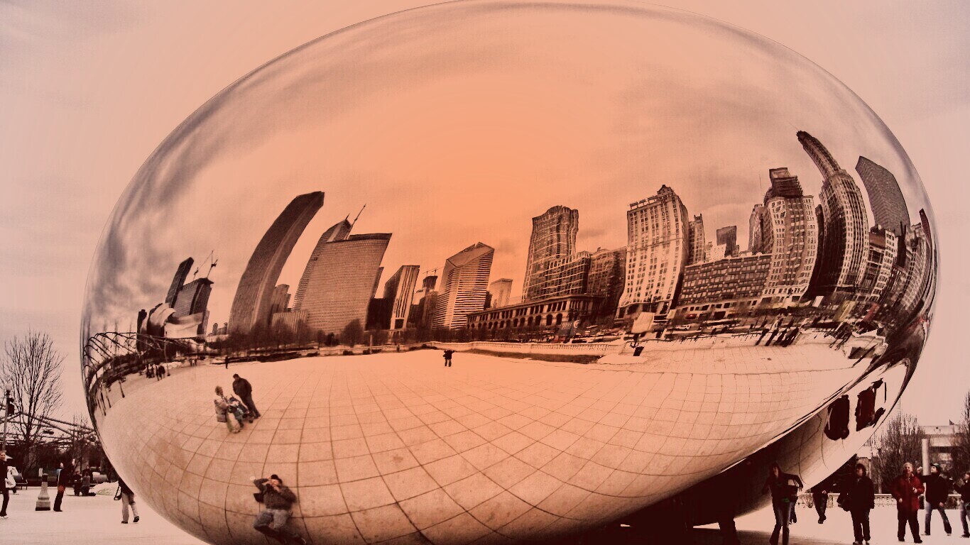 Облачные ворота обои