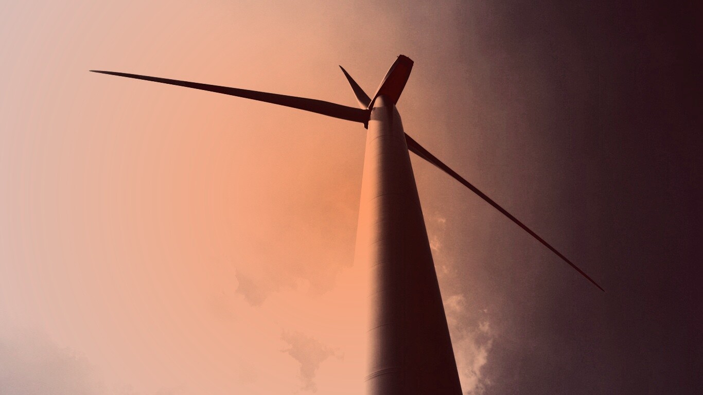 Ветряк снизу обои