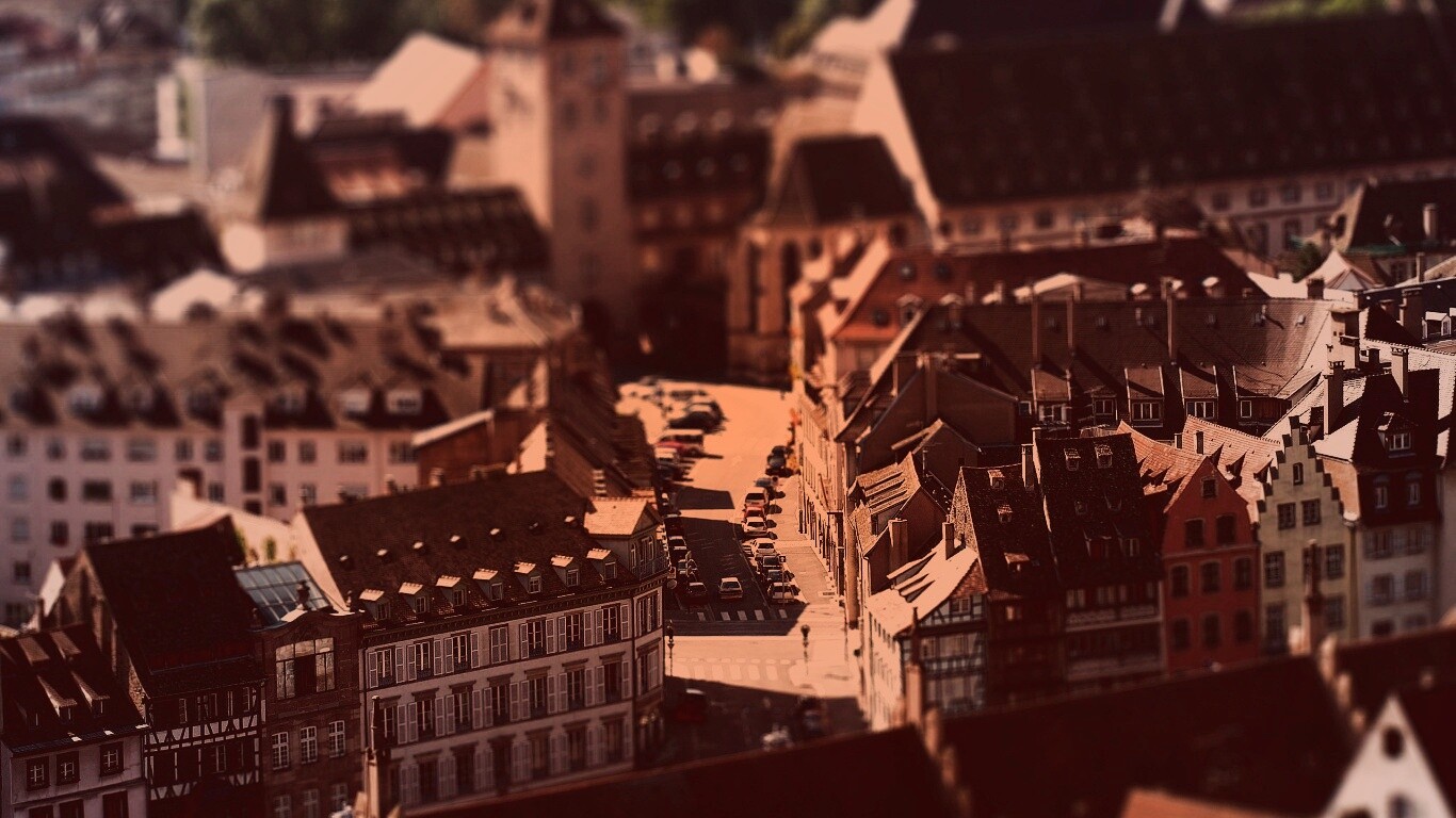 Фото с крыши обои