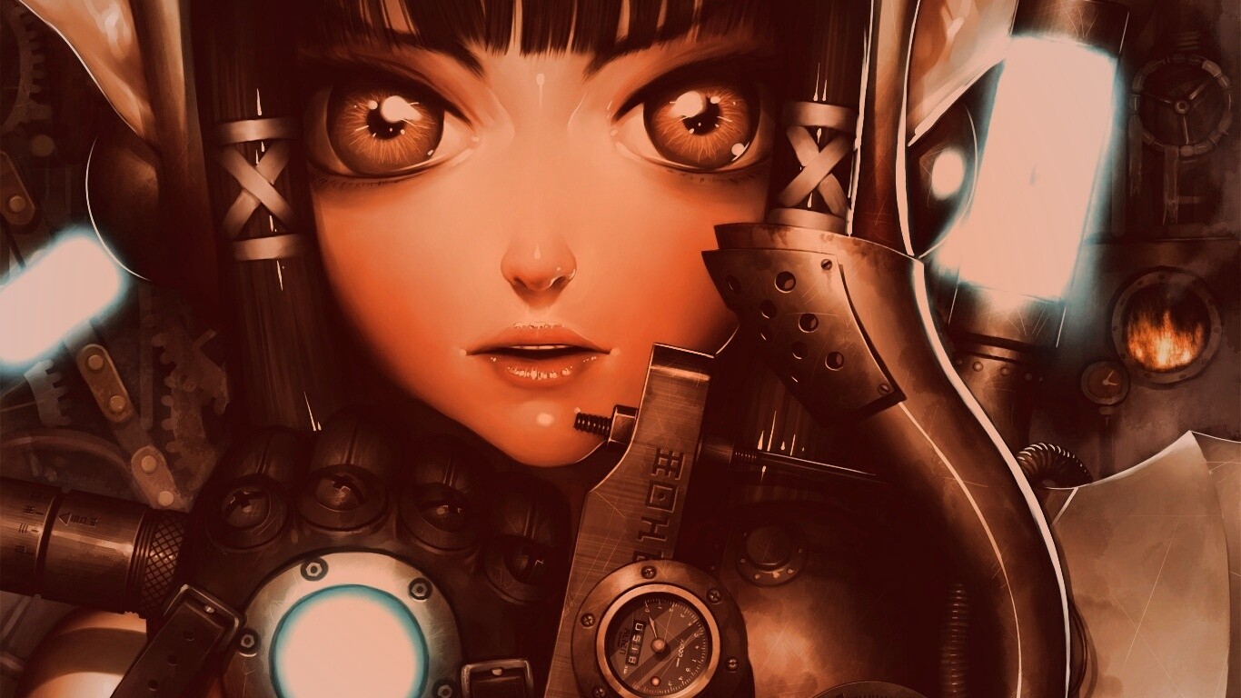 Технологичная лоли обои