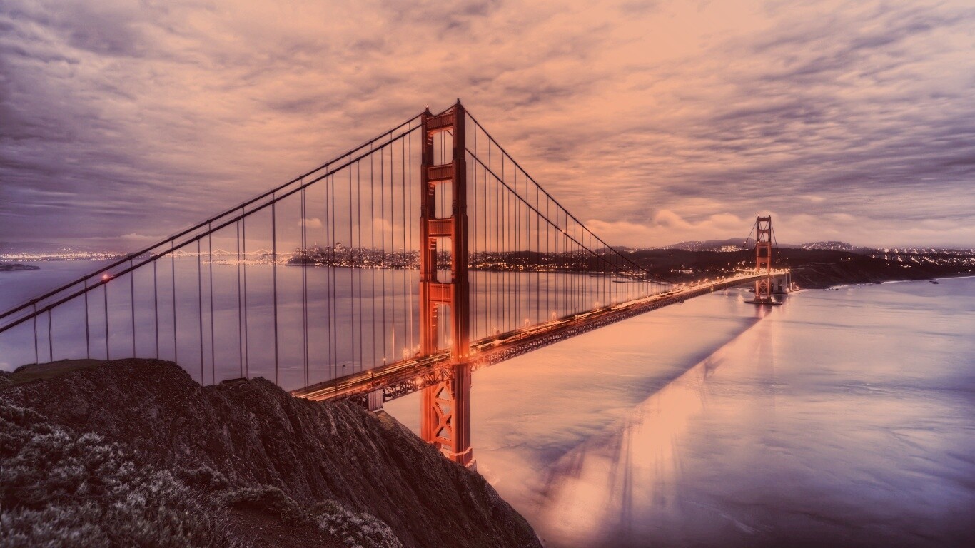 Мост Золотые Ворота обои