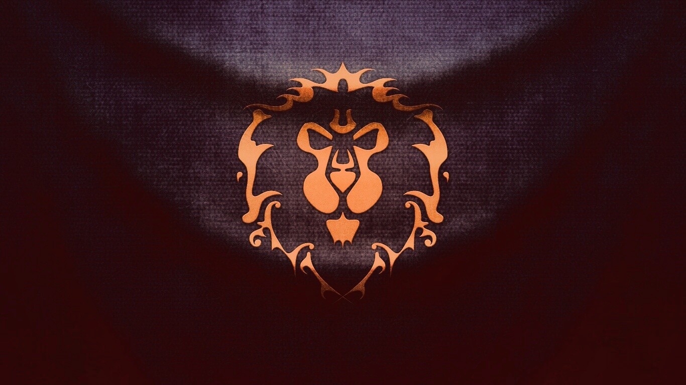 Флаг Альянса из World of Warcraft обои