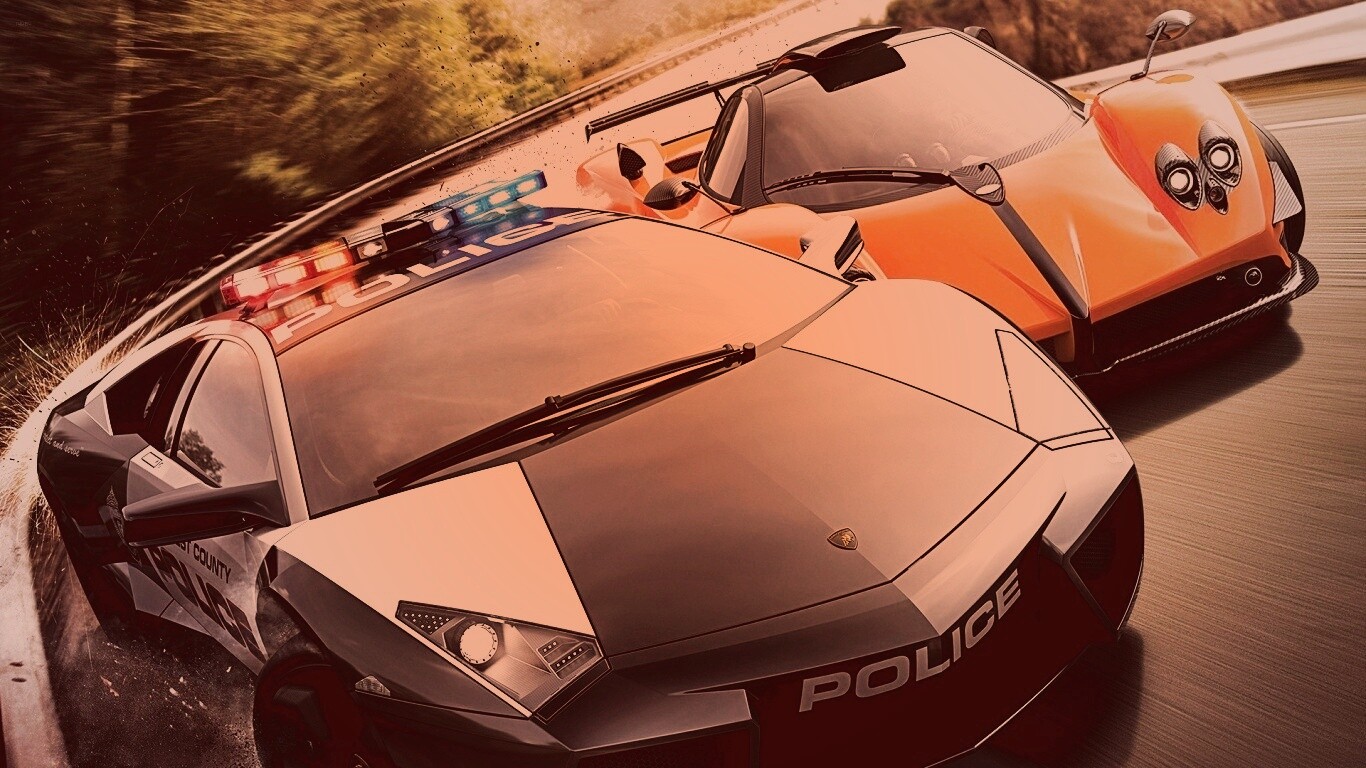 Полицейская погоня из Need For Speed обои