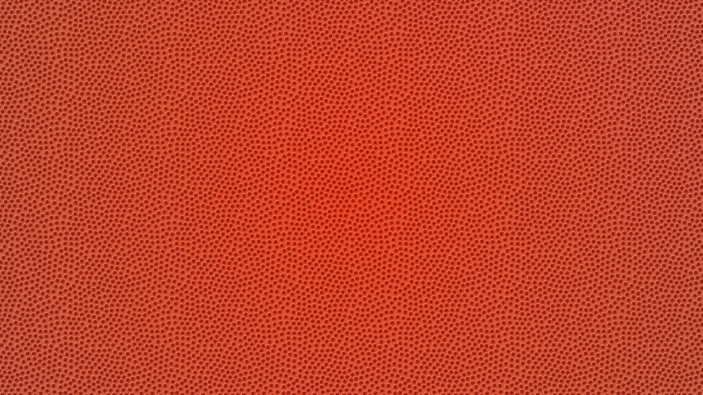 Текстура баскетбольного мяча обои