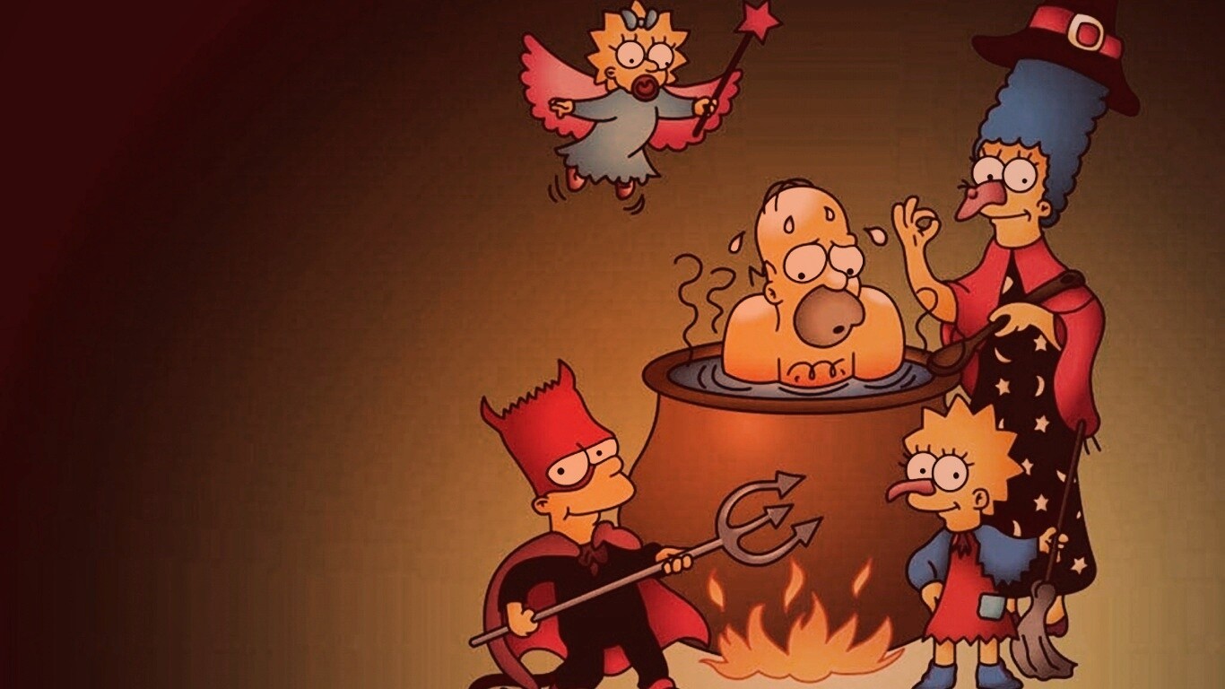 Шабаш Симпсонов обои