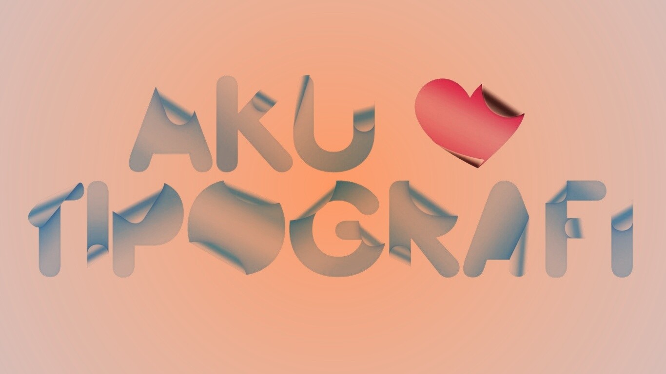 Любовь к типографика обои