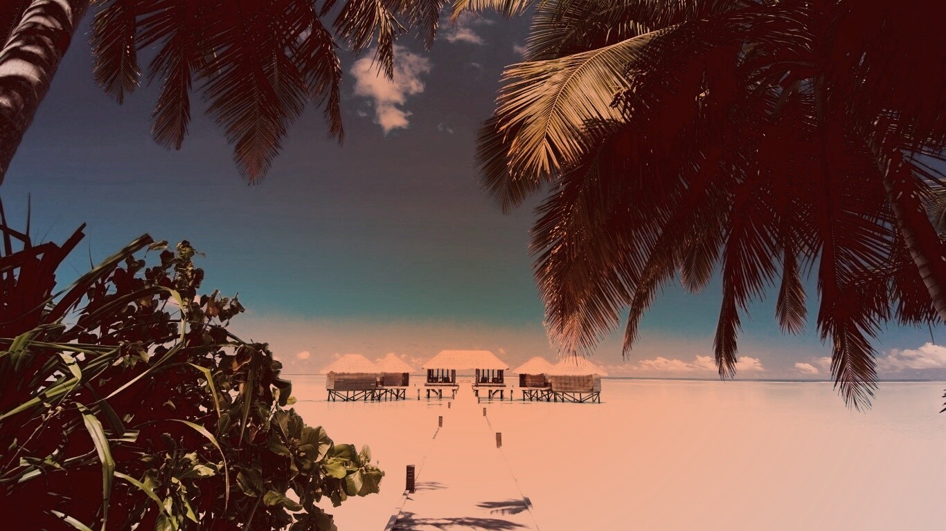 Солнечные мальдивы обои