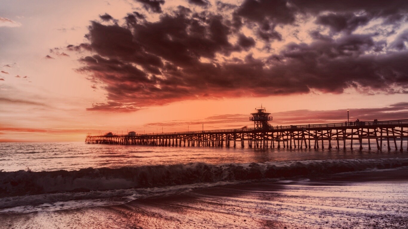 Морской прилив обои