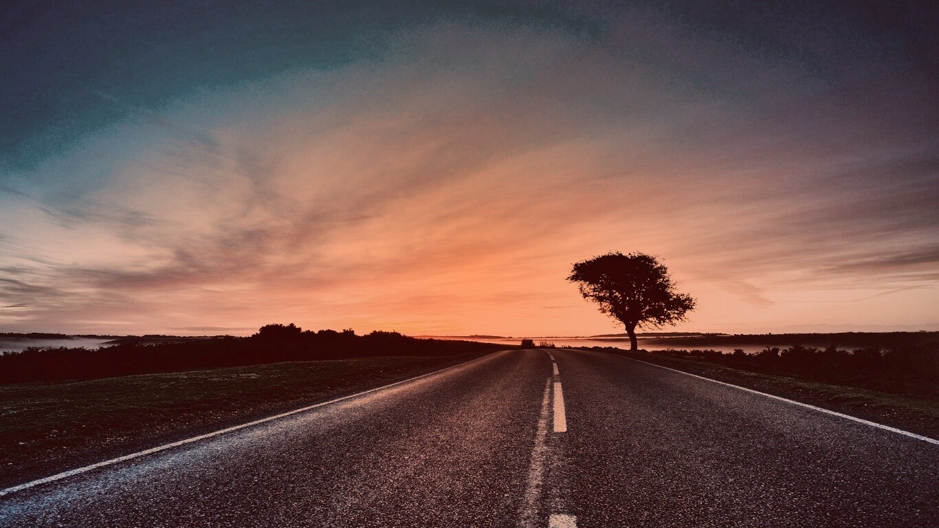 Дорога обои