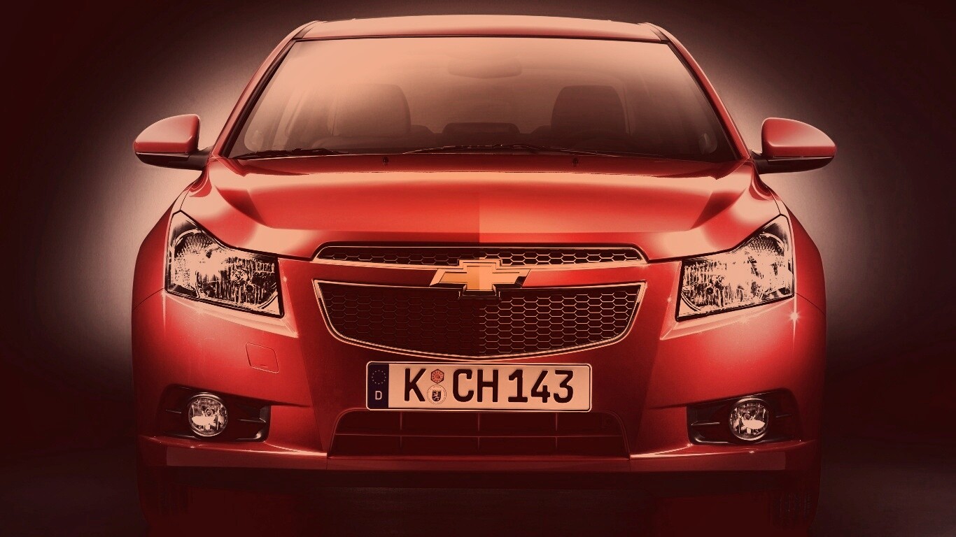 Chevrolet Cruze седан обои