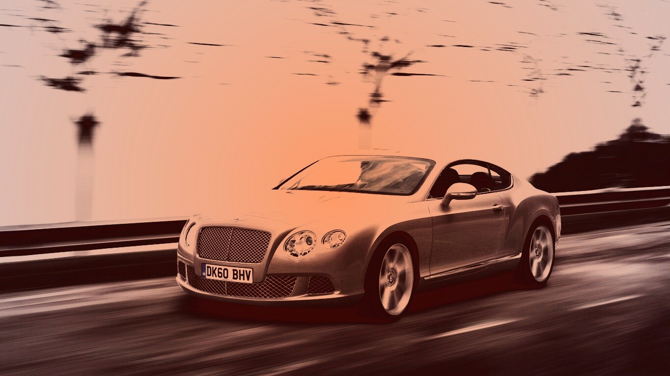 Bentley седан обои