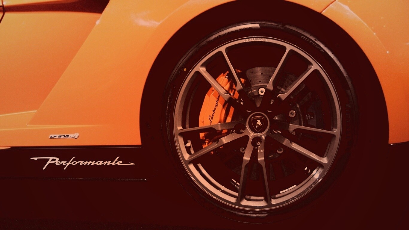 Колесо Ламборджини обои