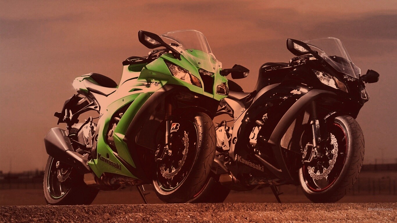 Два Кавасаки обои