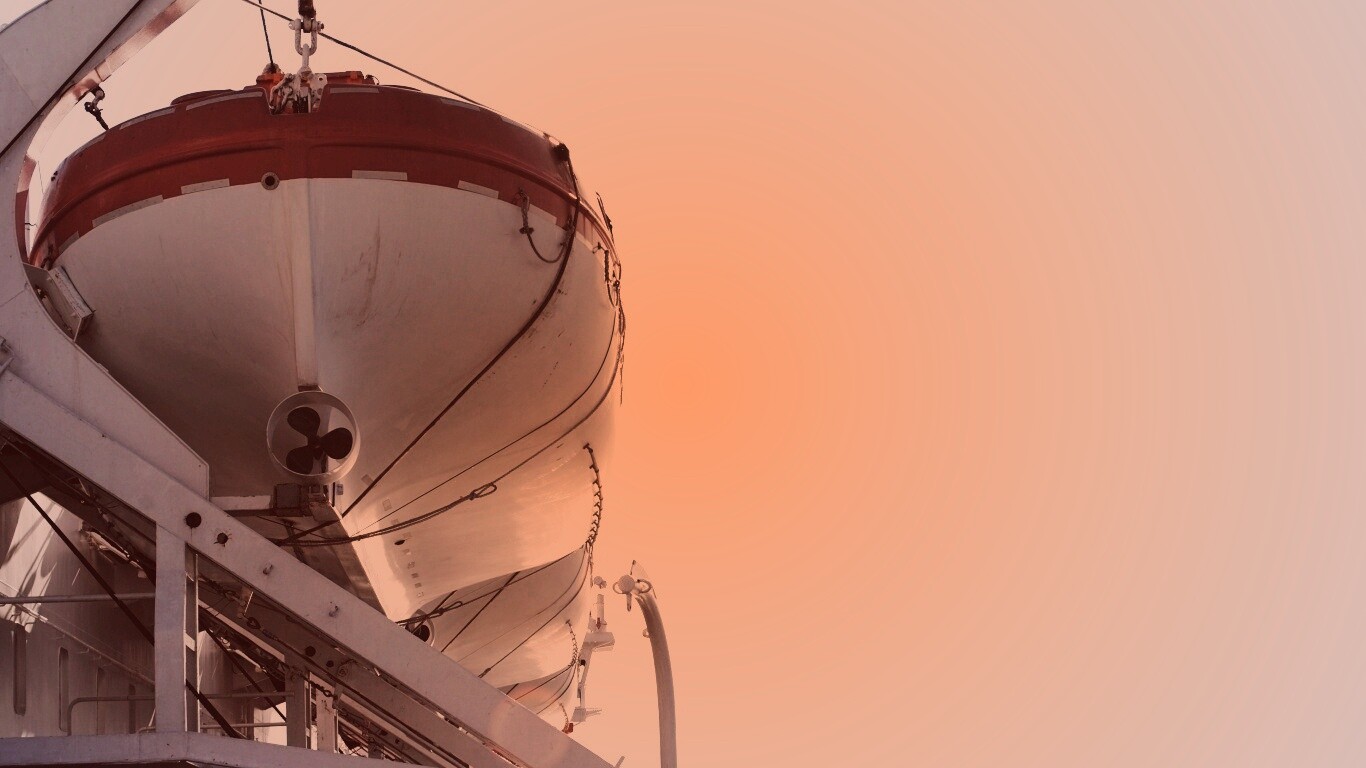 Шлюпка обои