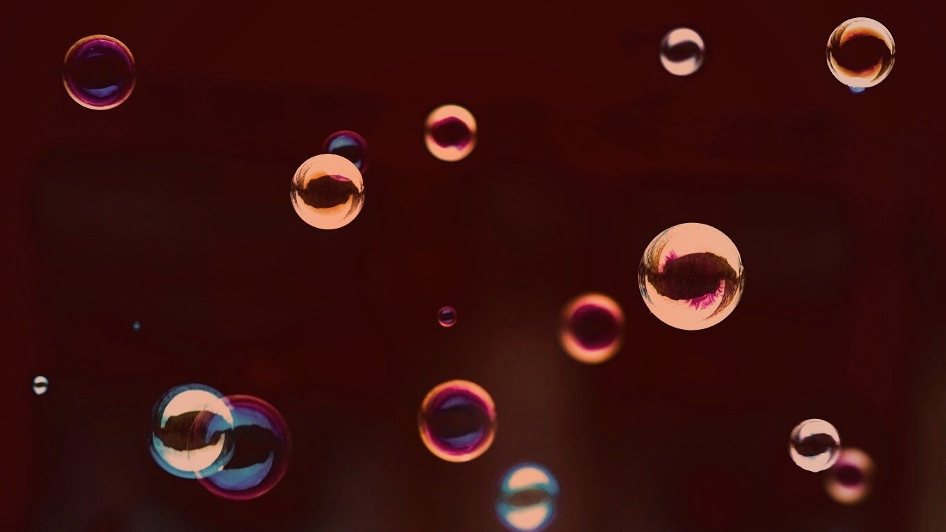 Мыльные пузыри обои