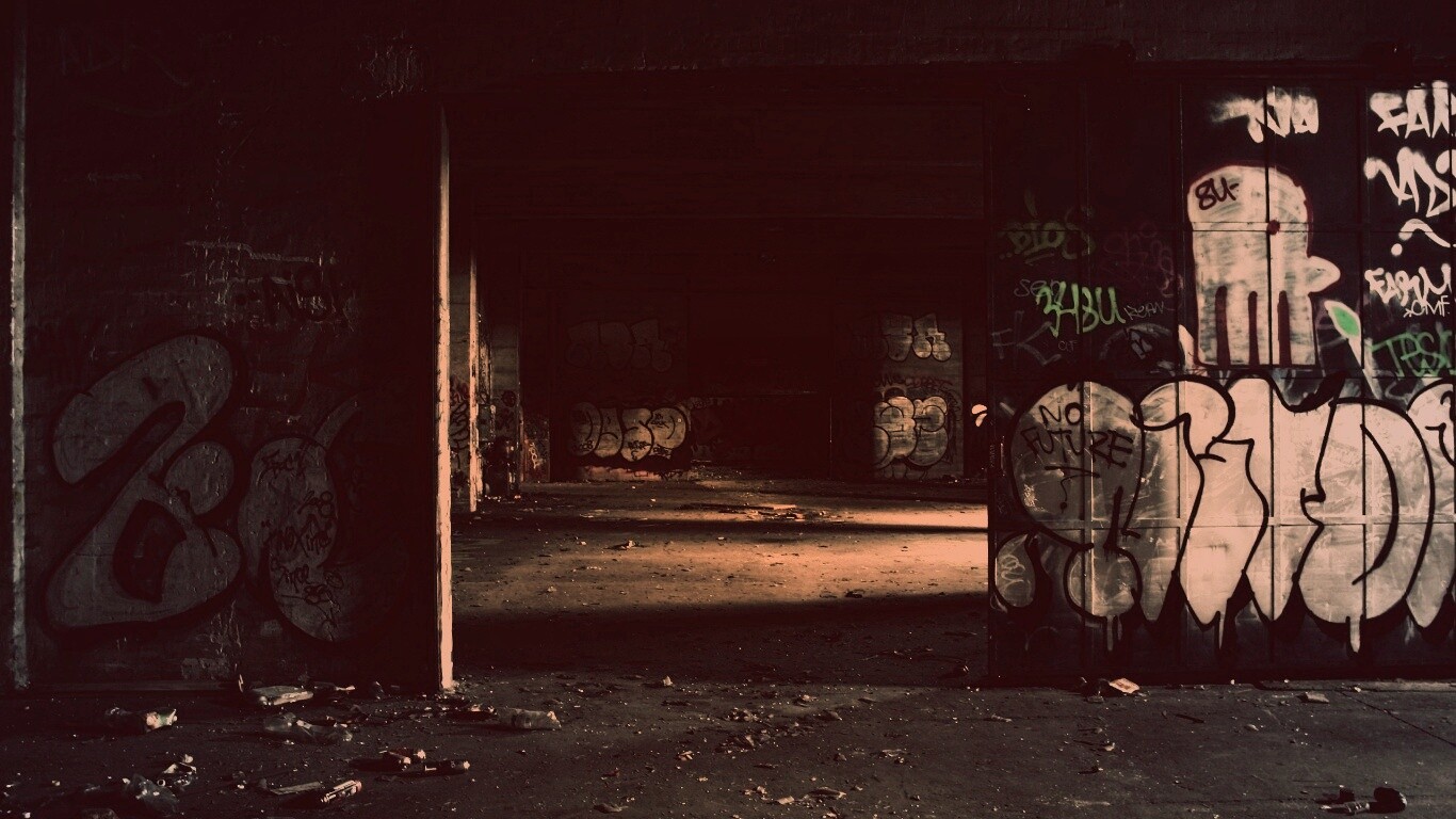 Заброшенное здание обои