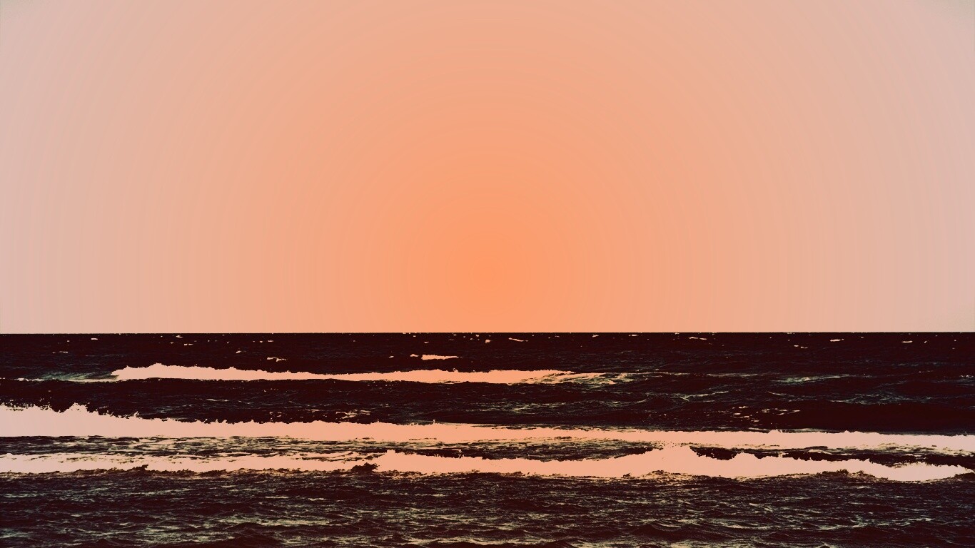 Морская линия обои