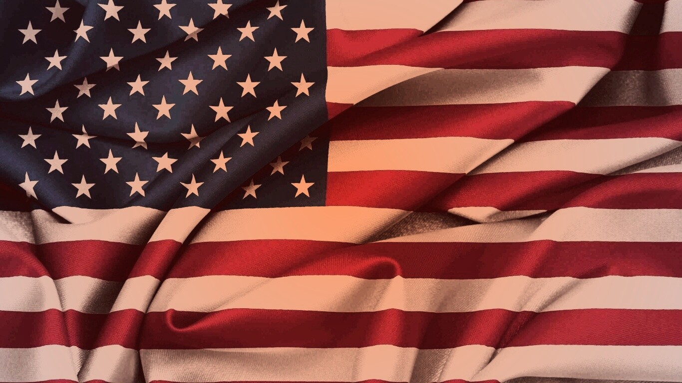 Флаг США обои