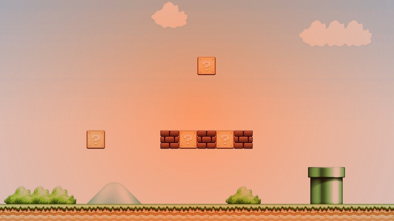 Мир супермарио обои