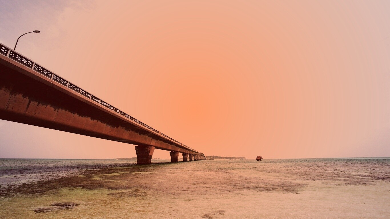 Мост до острова обои