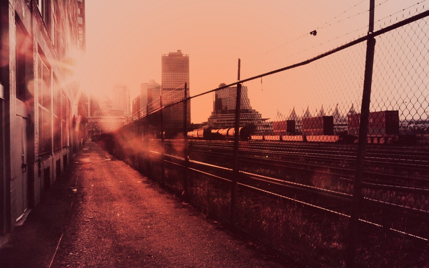 Железная дорога обои