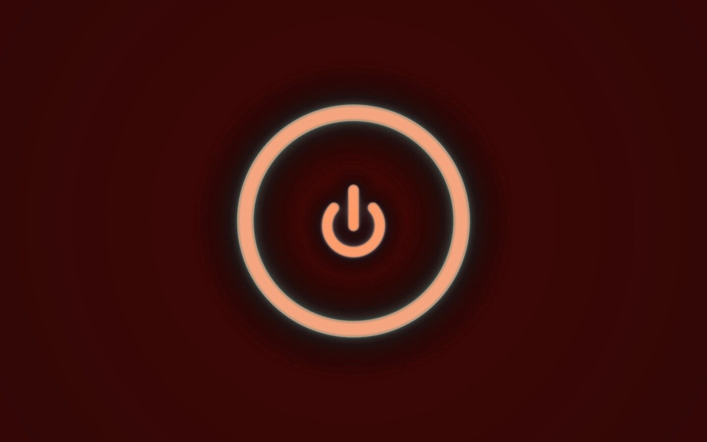 Горящая кнопка запуска обои