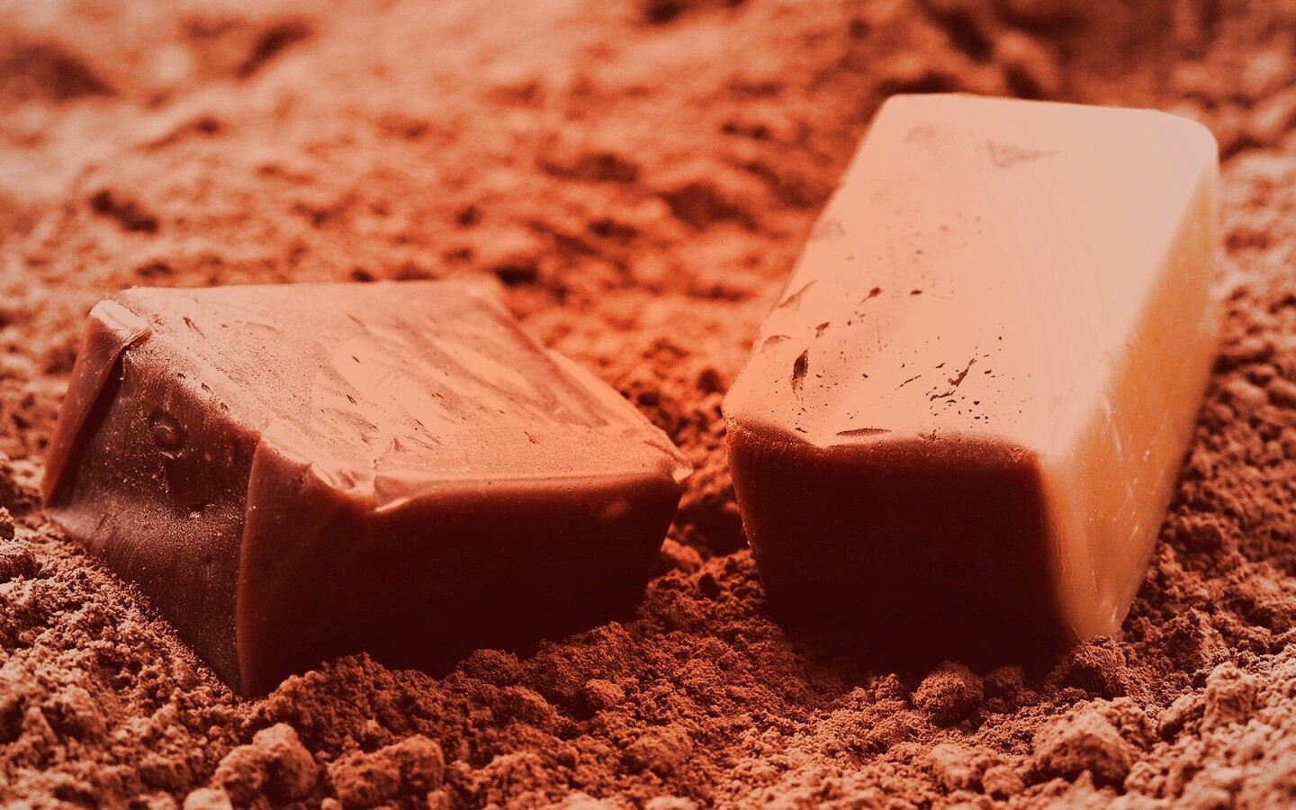 Ириски в какао обои