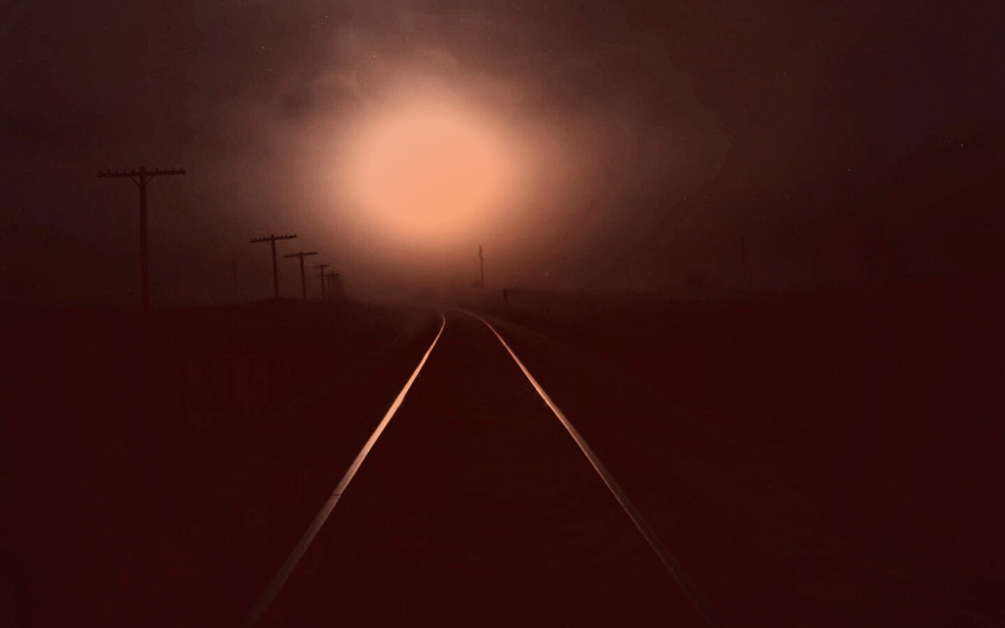 Лунная железная дорога обои