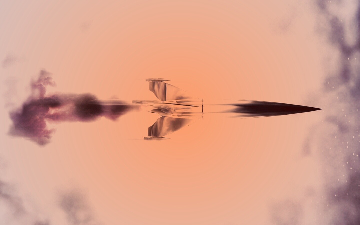 Ракета в полете обои