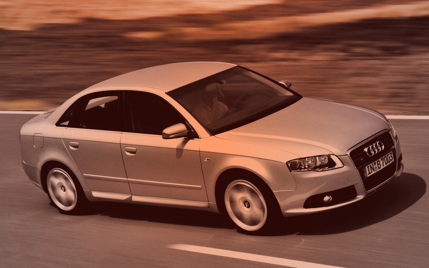 Седан Ауди обои