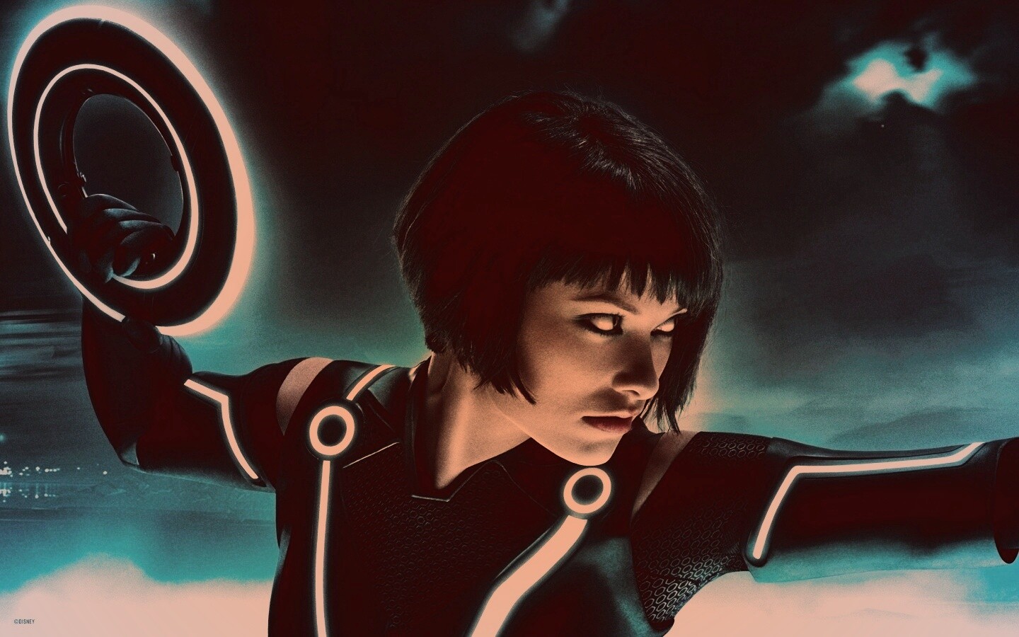 Оливия Уайлд в Трон: Наследие обои