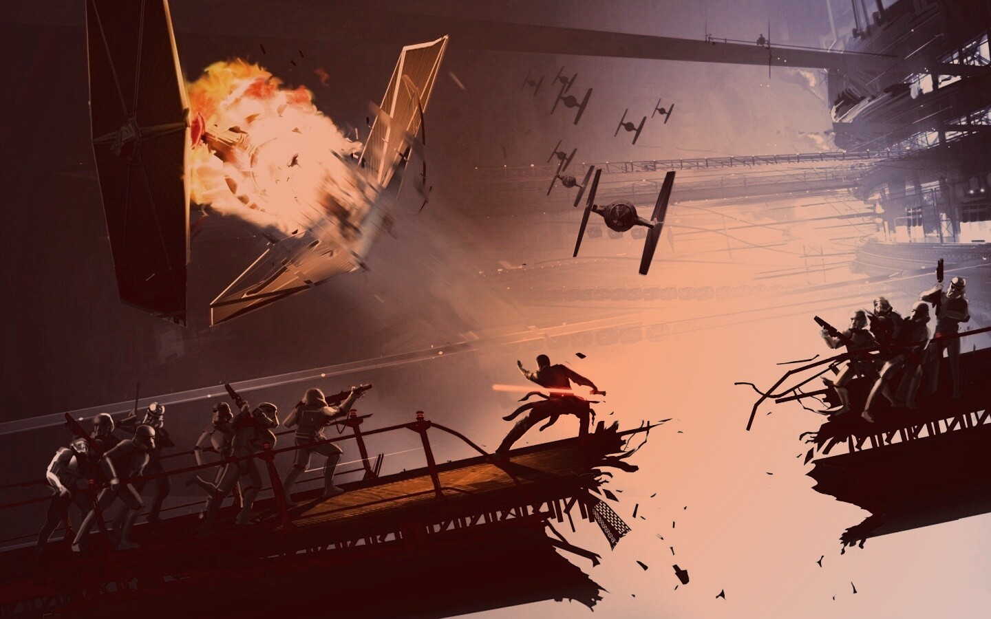 Из игры Star Wars Force Unleashed обои