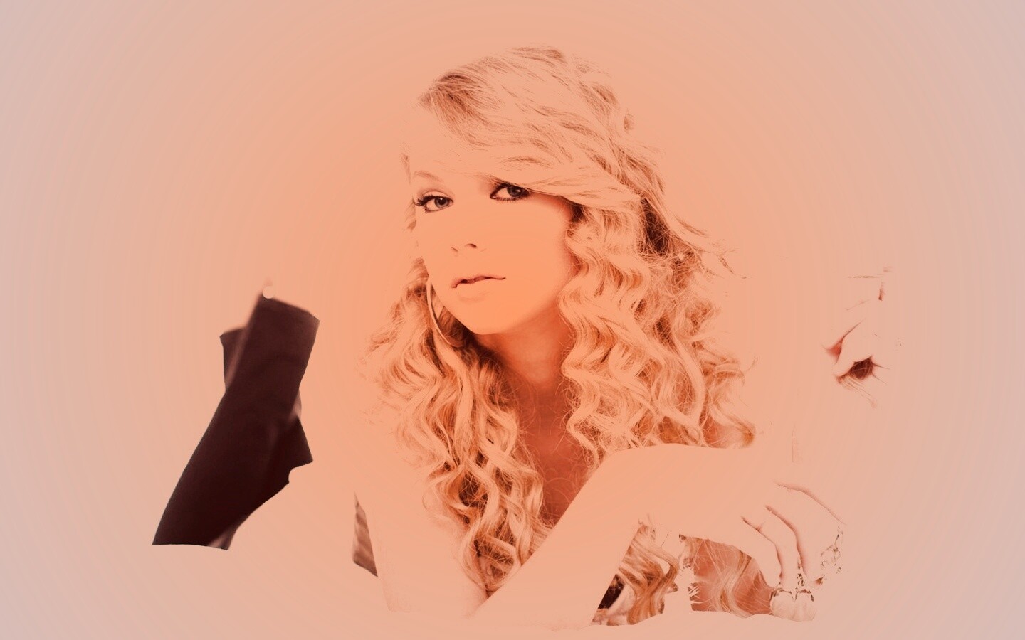 Тэйлор Свифт играет с волсоами обои