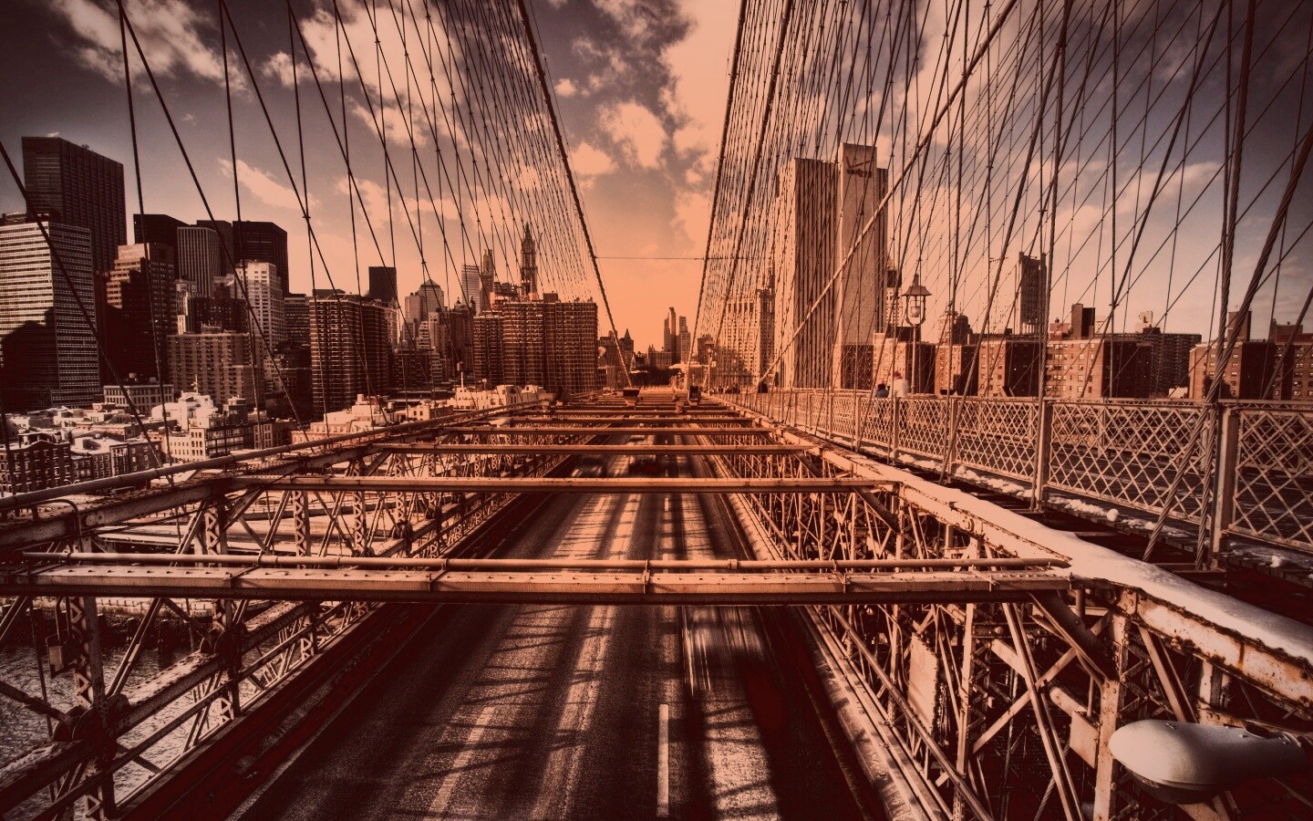 Мост Джорджа Вашингтона обои