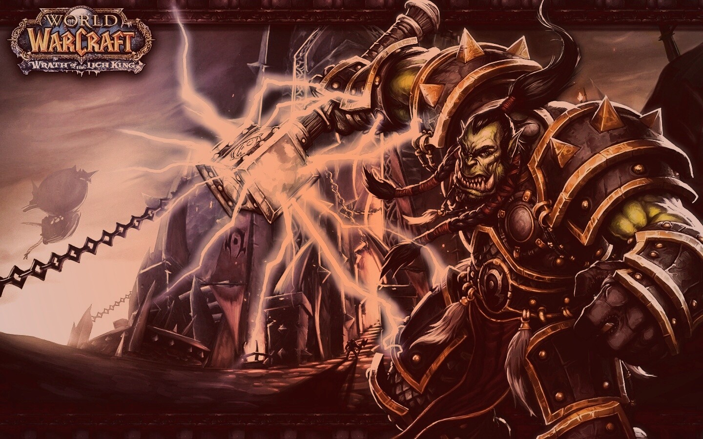 Орк из WOW обои