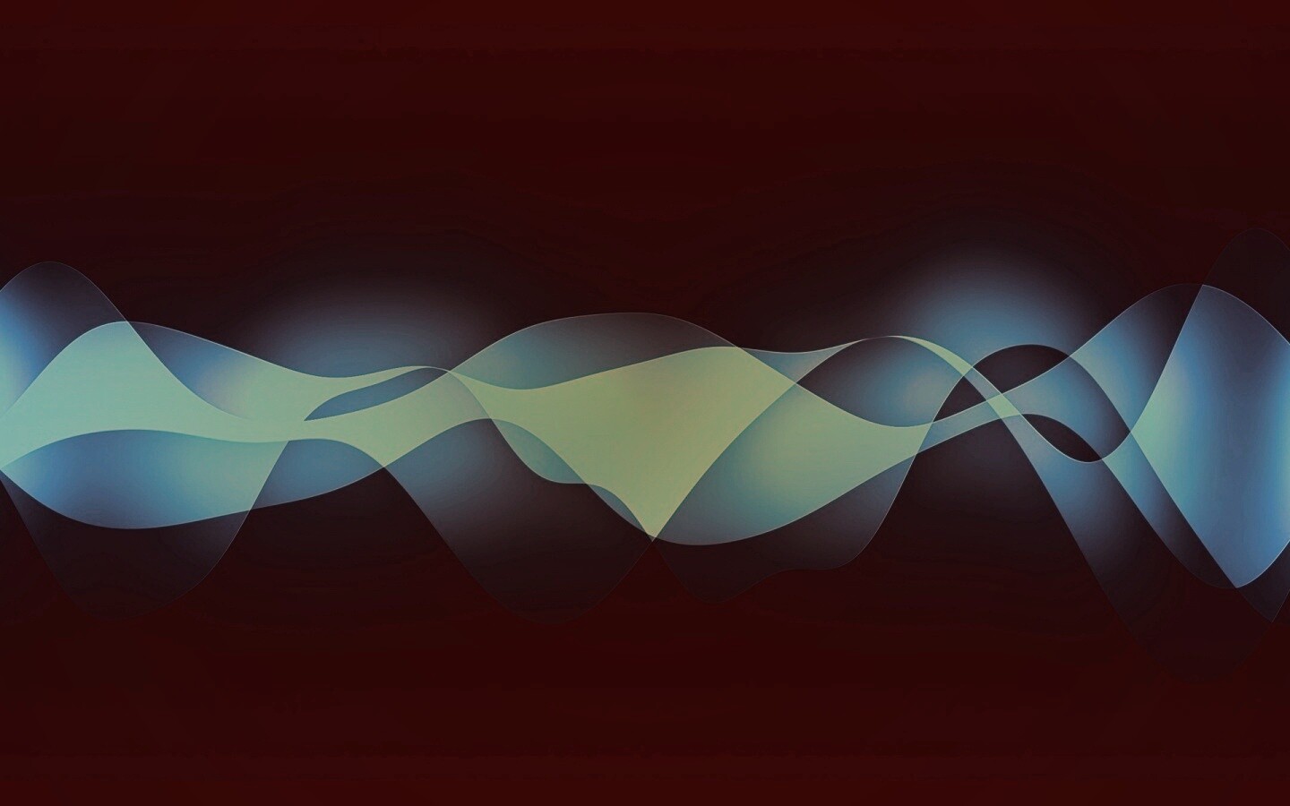 Синии волны обои