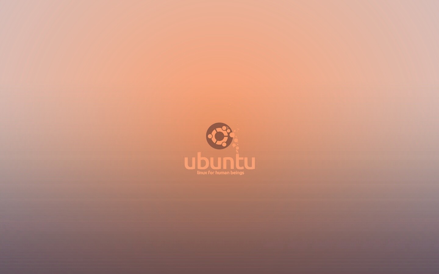 Логотип Ubuntu обои