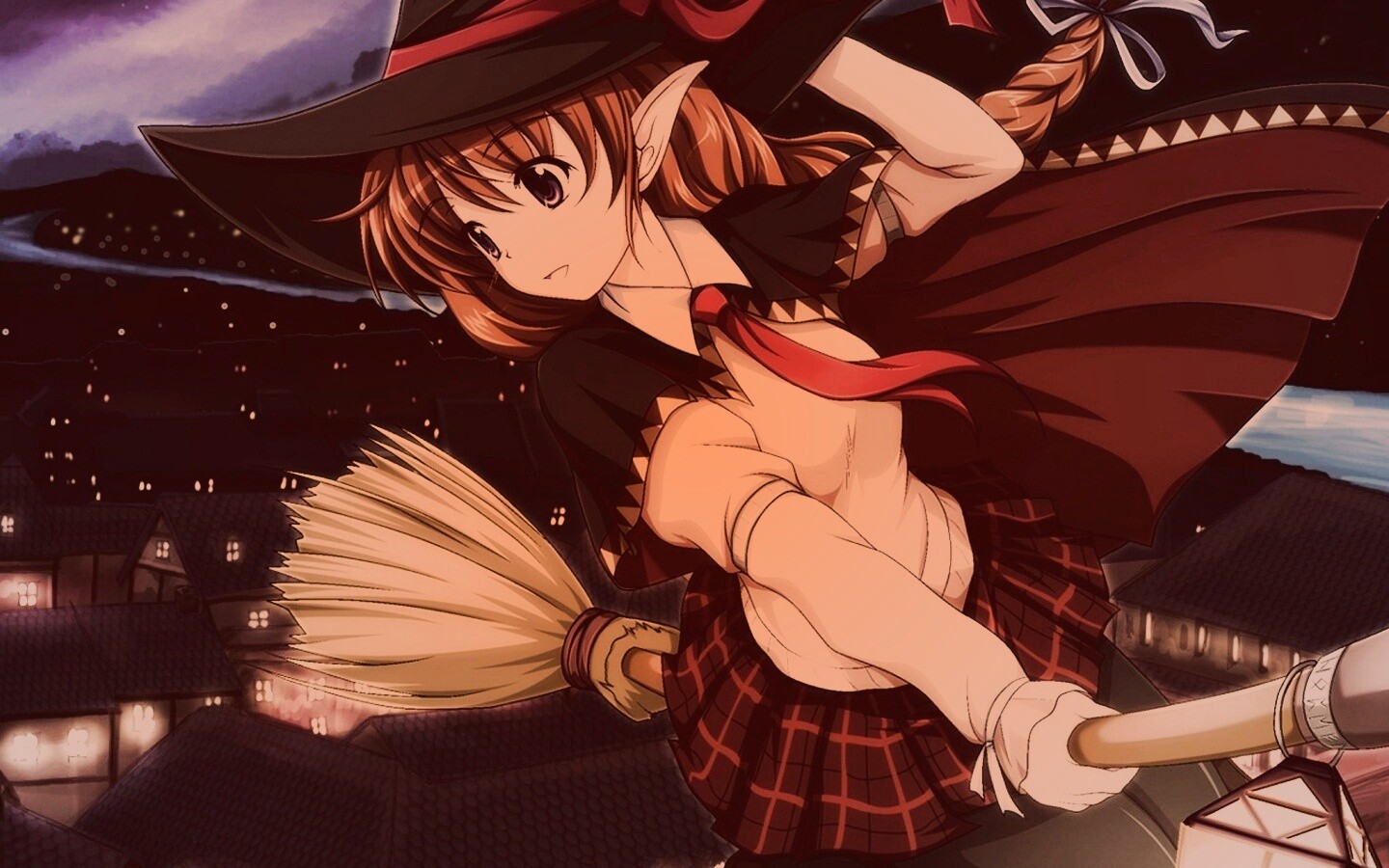 Эльфийская ведьмочка обои