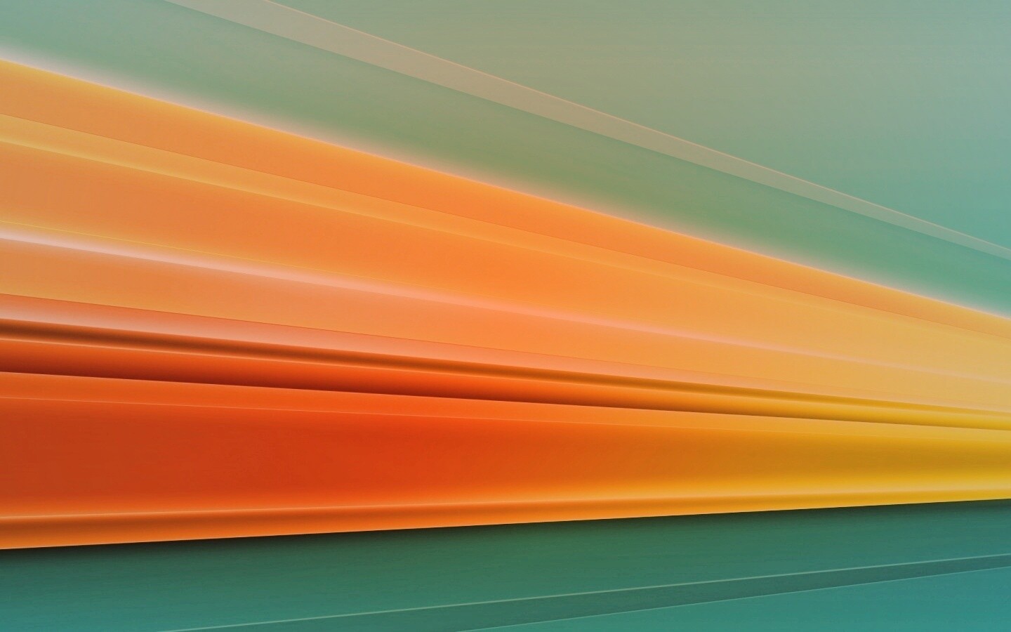 Желтая полоса на голубом обои