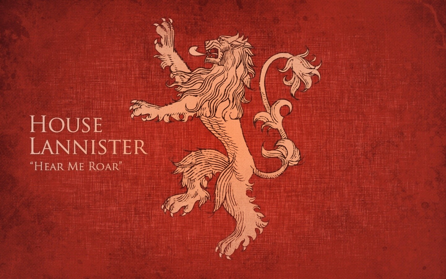Герб дома Ланнистеров обои