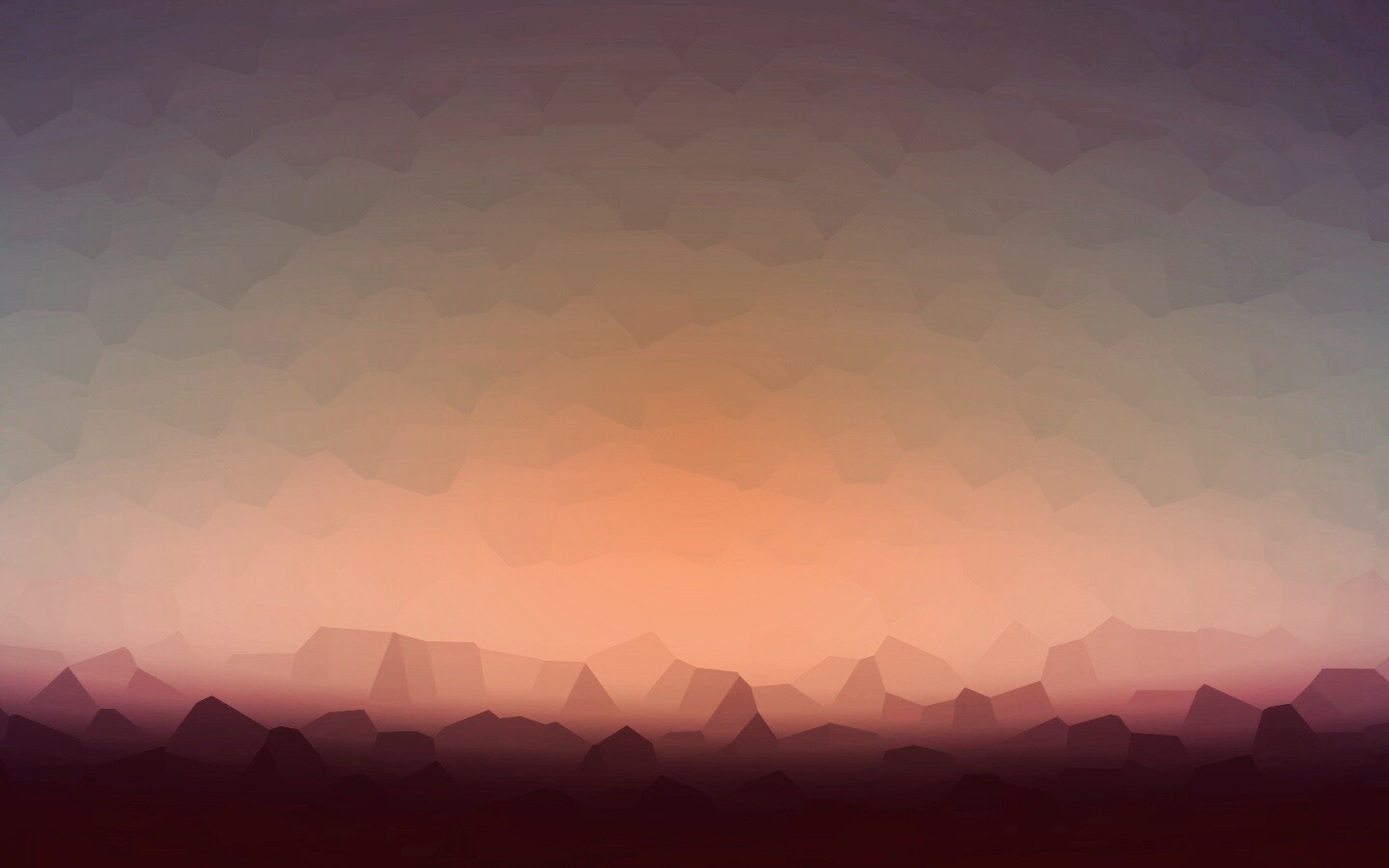 Минималистичный пейзаж обои