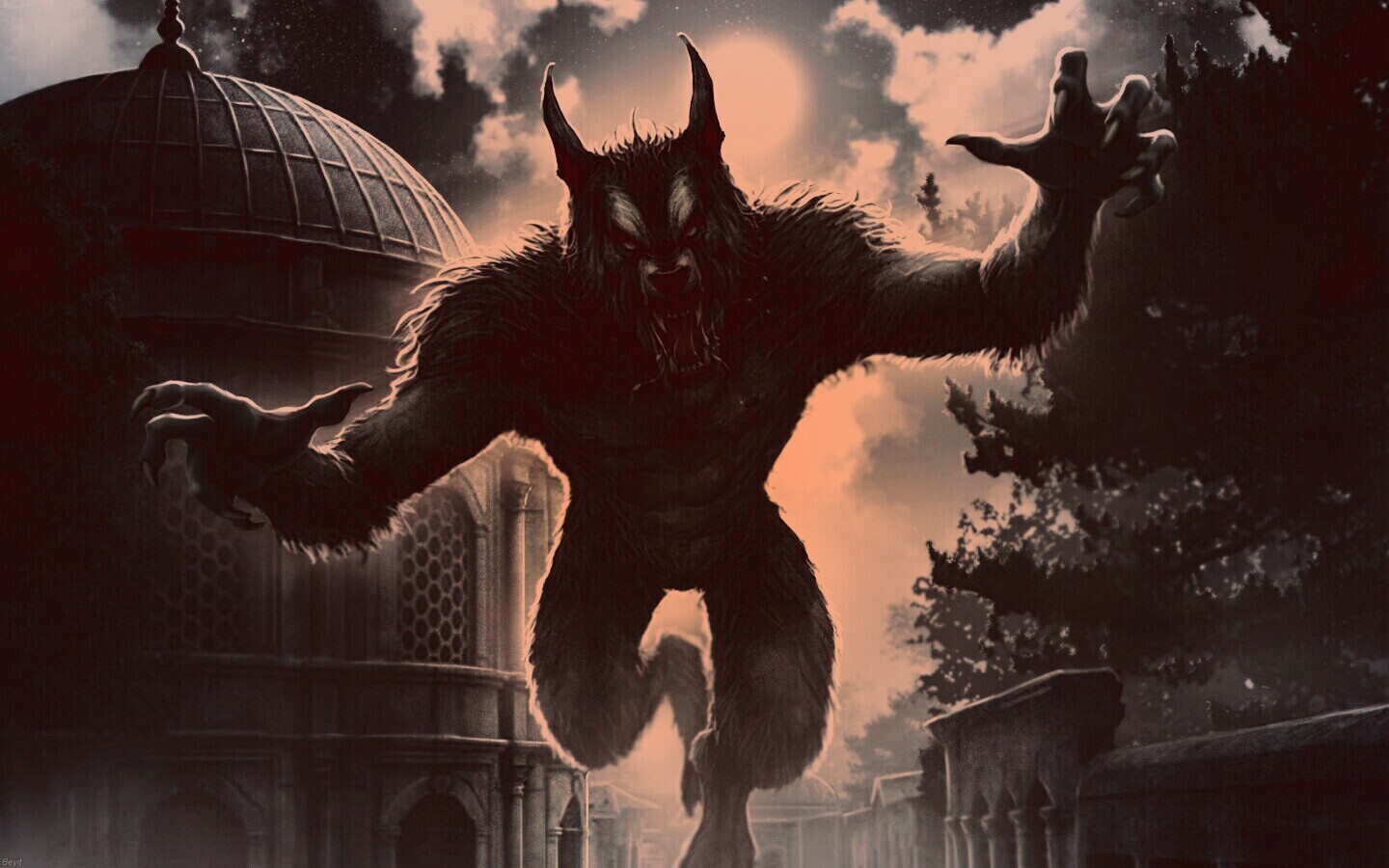 Оборотень обои